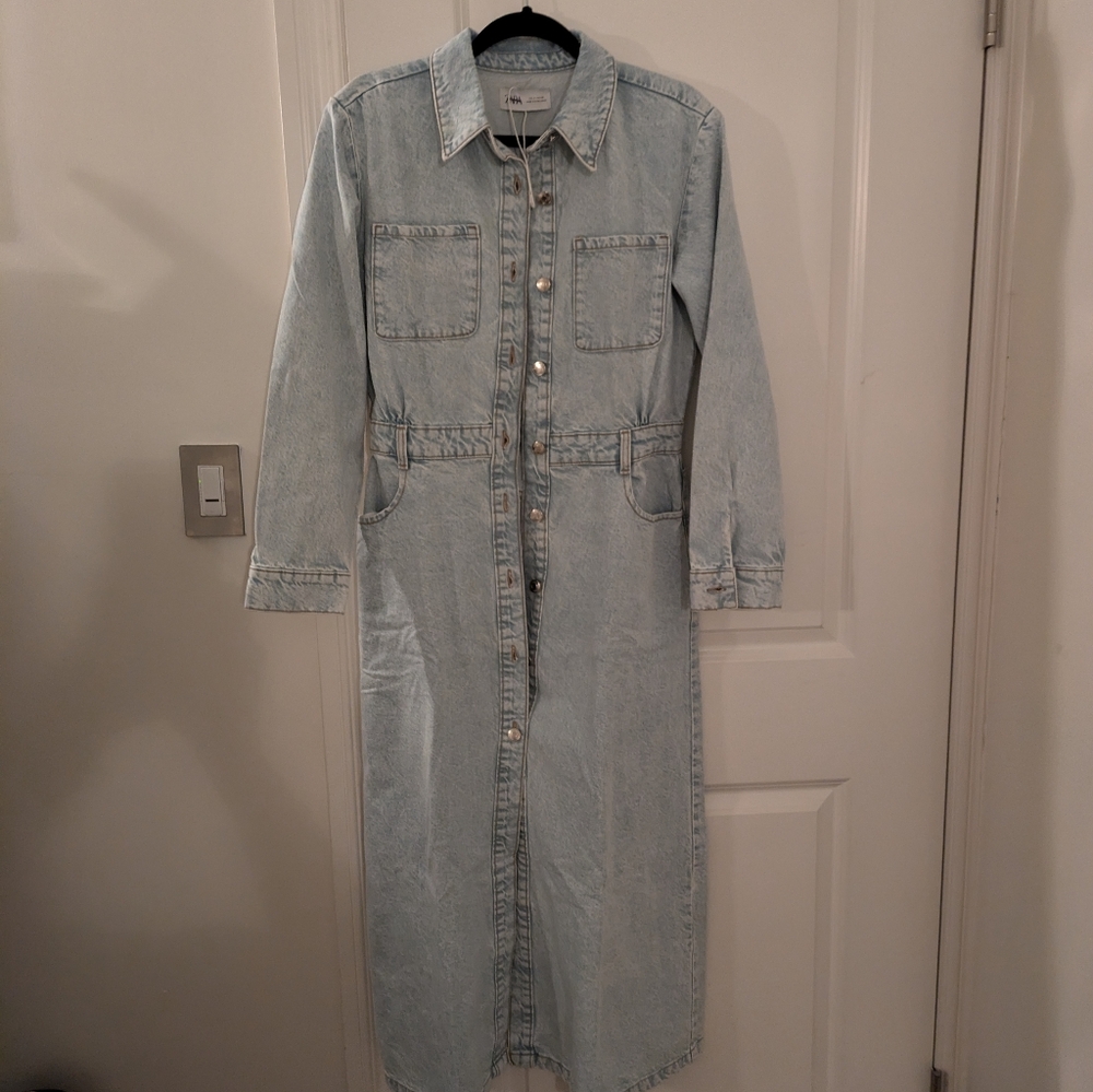 Zara Light Blue Denim Jacket